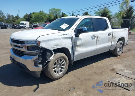 2022 Chevrolet Silverado 1500 Ltd 4Wd Short Bed Lt With 2Fl из США, поврежденный, VIN 1GCPYJEK7NZ173444